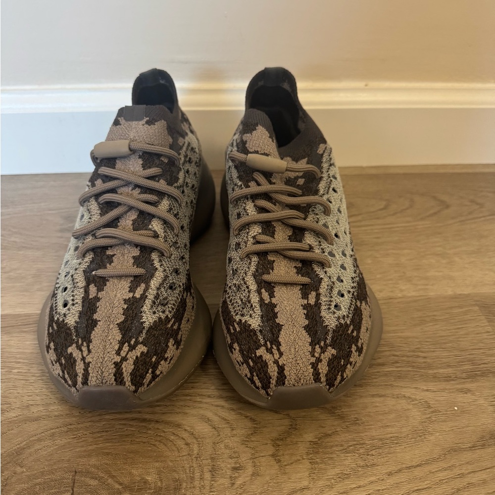 Yeezy Brown and Tan Sneakers